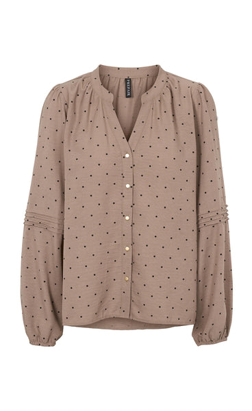 PREPAIR Harriet blouse - cappuccino