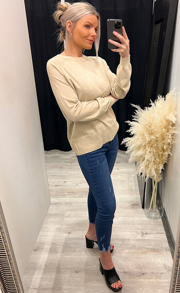 Neila pullover - oatmeal melange