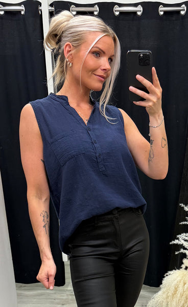 Estella top - navy