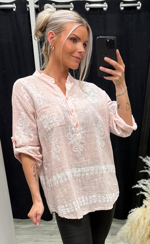 Safira blouse - light pink