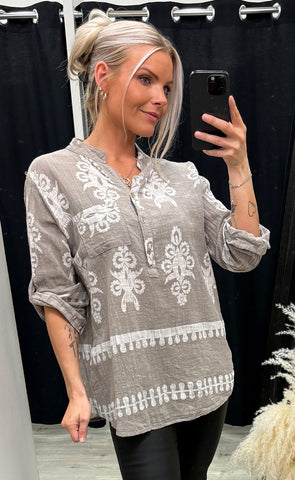 Safira blouse - sand
