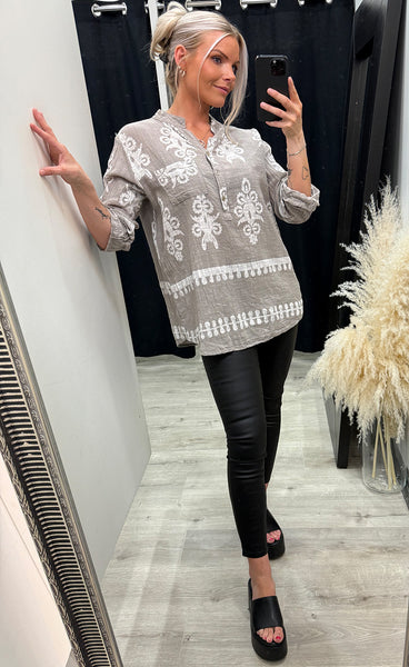 Safira blouse - sand