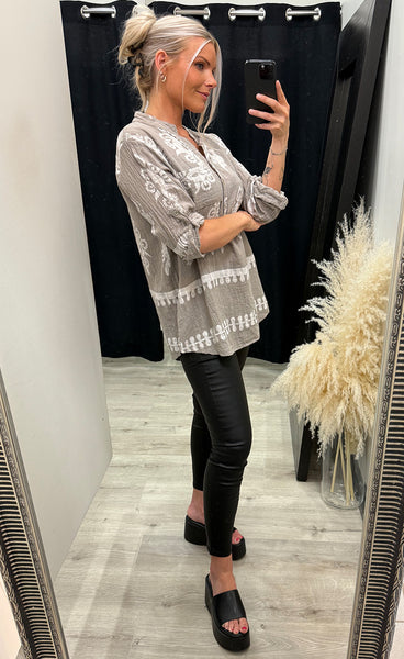 Safira blouse - sand