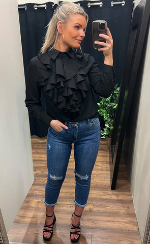 Daniela blouse - black