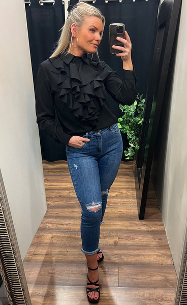 Daniela blouse - black