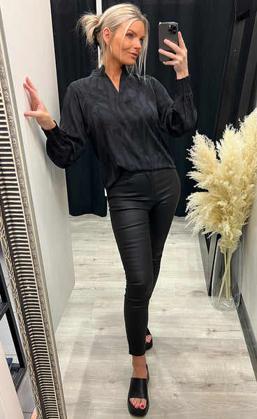 Hillary blouse - black