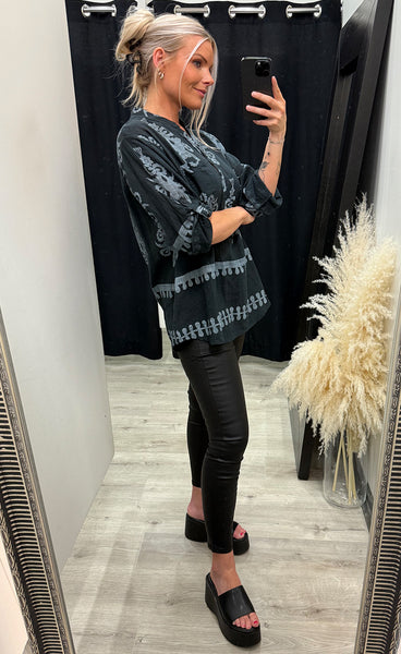 Safira blouse - black
