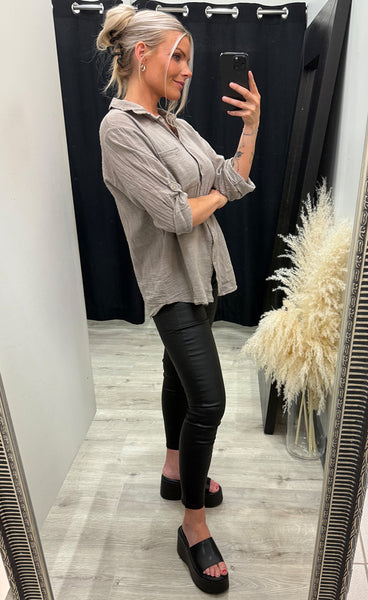 Alva blouse - sand