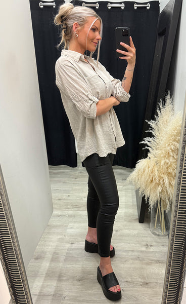 Alva blouse - beige