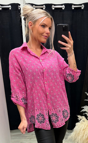 Junia blouse - pink