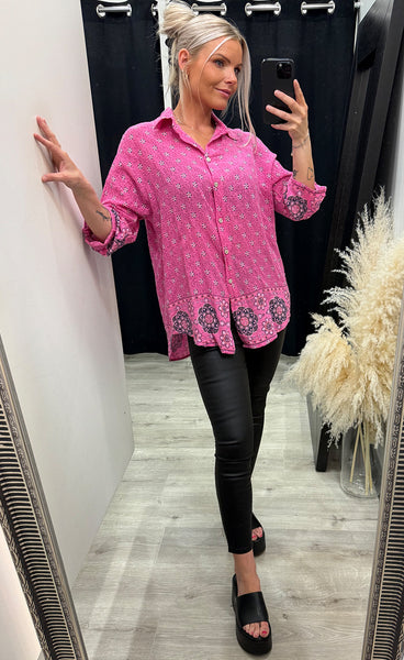 Junia blouse - pink