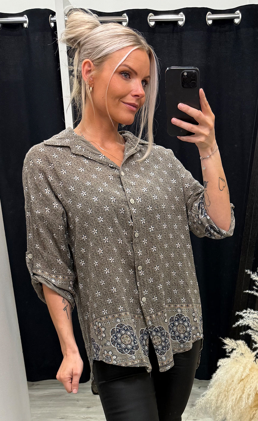 Junia blouse - brown