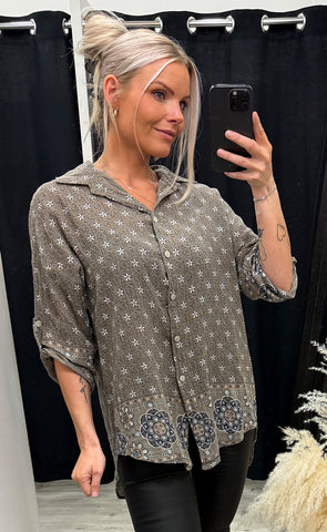 Junia blouse - brown