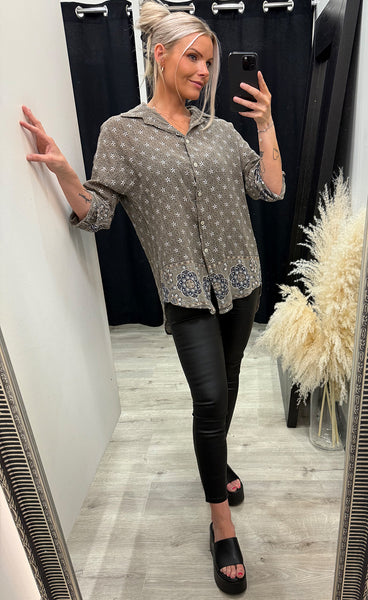 Junia blouse - brown