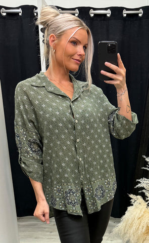 Junia blouse - green