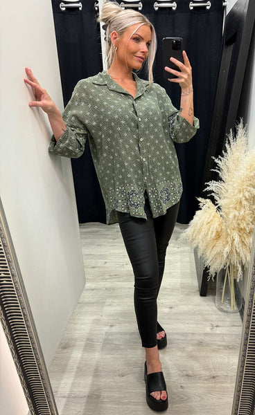Junia blouse - green
