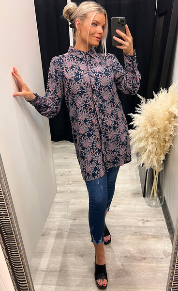 Kisa tunic - navy mix