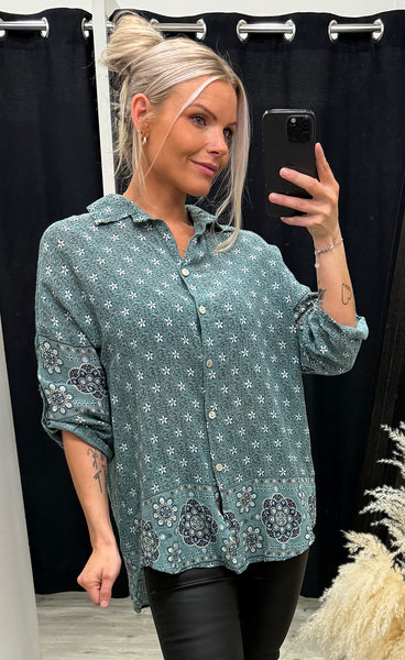 Junia blouse - sage