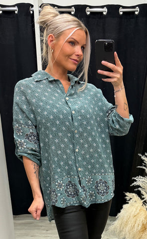 Junia blouse - sage