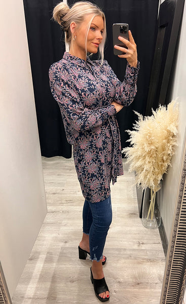 Kisa tunic - navy mix