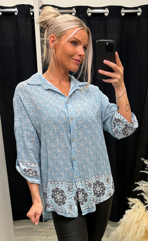Junia blouse - light blue