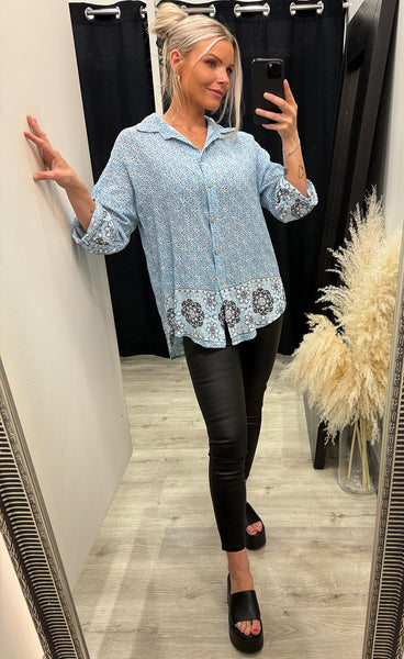 Junia blouse - light blue