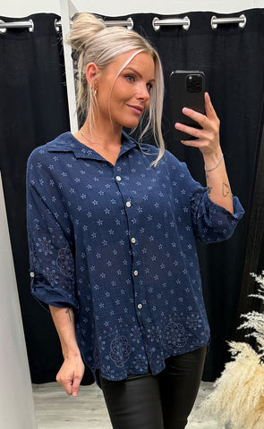 Junia blouse - navy