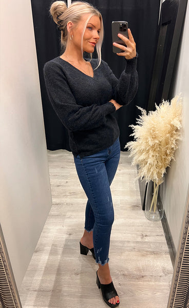 Sandy pullover 2 - navy melange