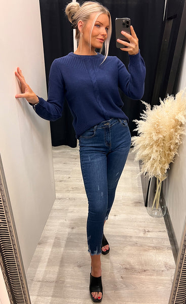 Rebecca pullover - navy