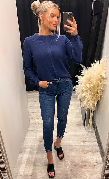Rebecca pullover - navy