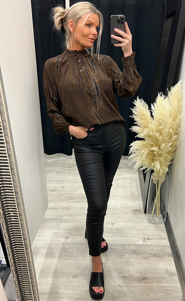 Agnes blouse - brown