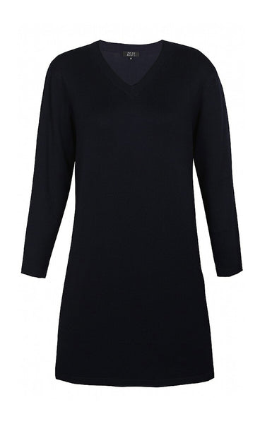 Akita knit dress - black