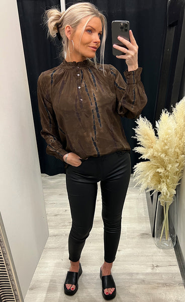 Agnes blouse - brown