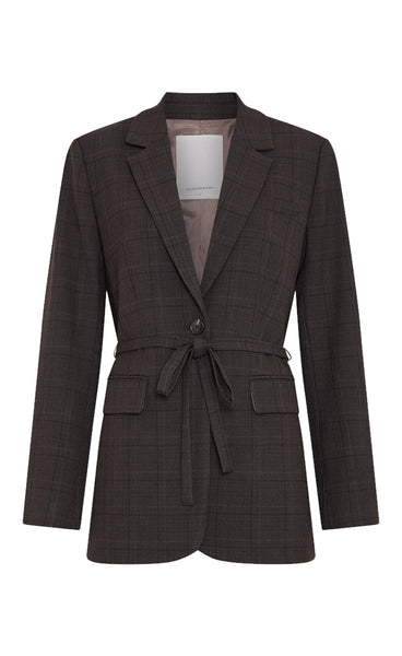 MSCH Johnna blazer - dark brown/corn