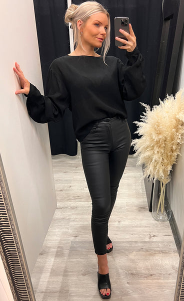 Acile blouse - black