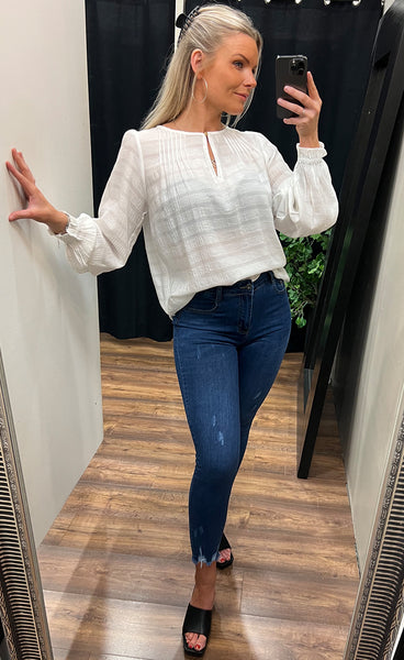 Laura blouse - white