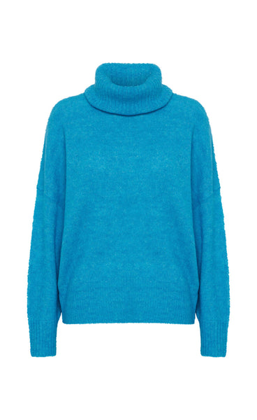 Kamara rollneck - azure blue