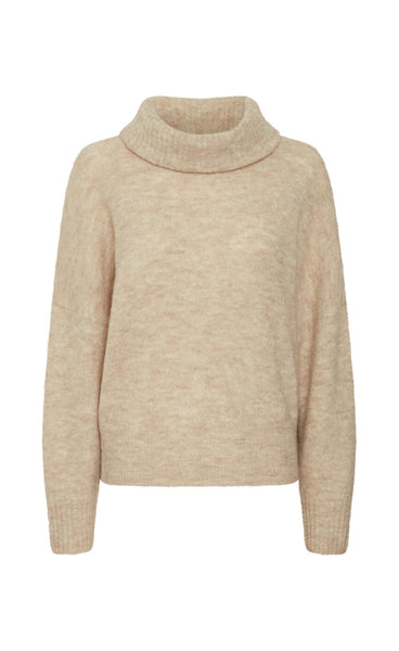 Kamara rollneck - oatmeal
