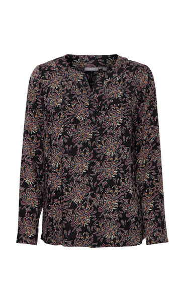 Kisa blouse 2 - black mix