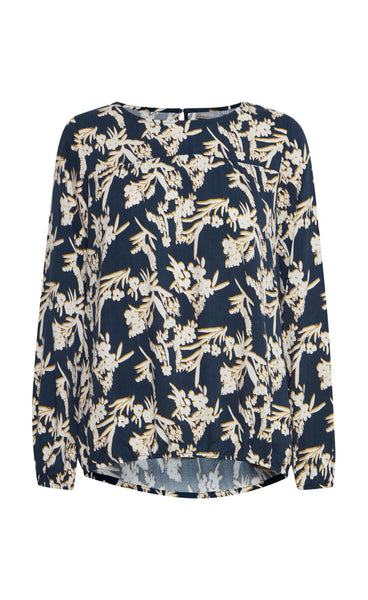 Meo blouse 1 - navy mix