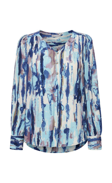 Isadora blouse - navy mix