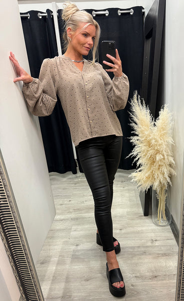 PREPAIR Harriet blouse - cappuccino