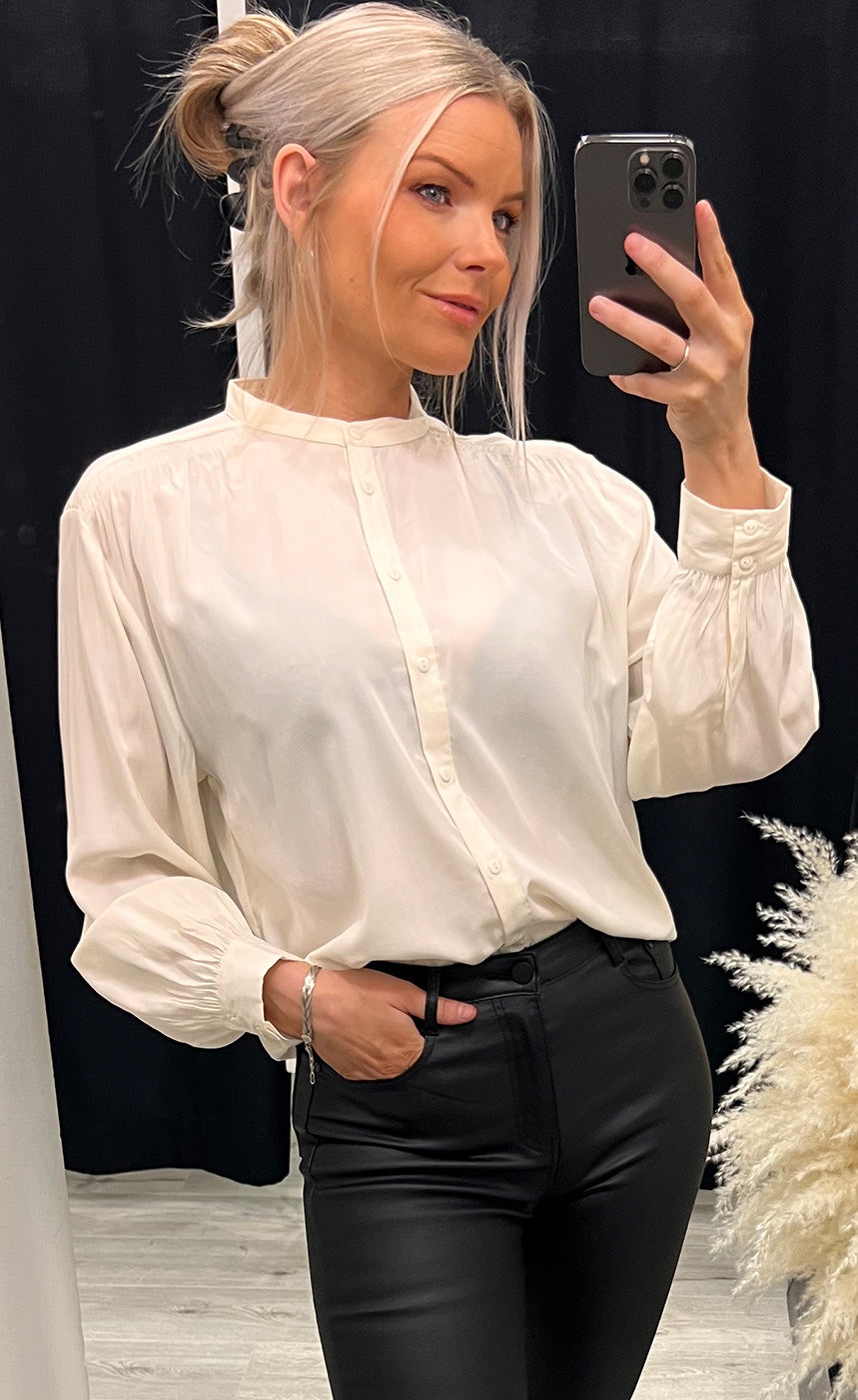 Mirinda shirt - egret