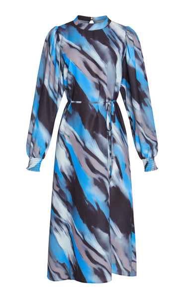 Ventia dress - black/blue