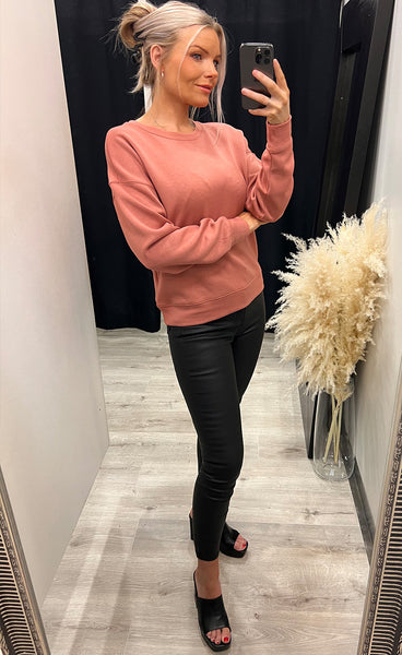 Ima sweatshirt - light mahogany