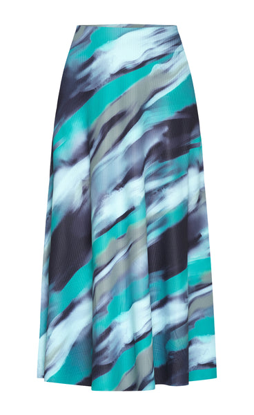 Vya skirt - black/green