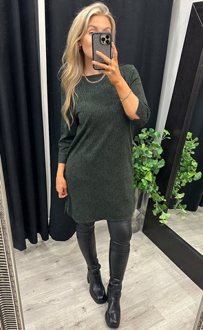 Varsa dress - green mix