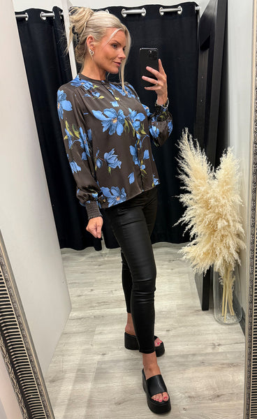 PREPAIR Estelle blouse - brown green