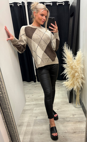 PREPAIR Jamie knit - mocca