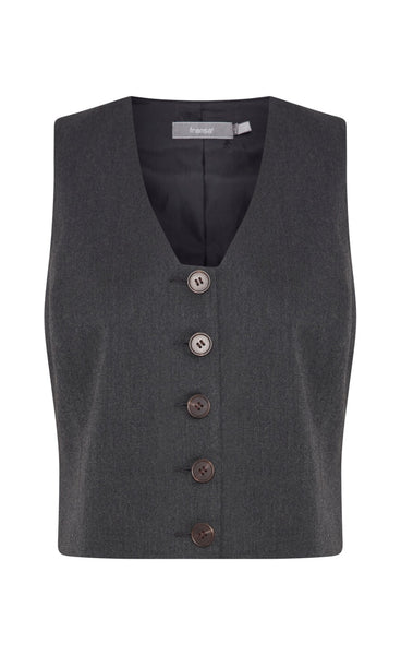 Lea vest - grey